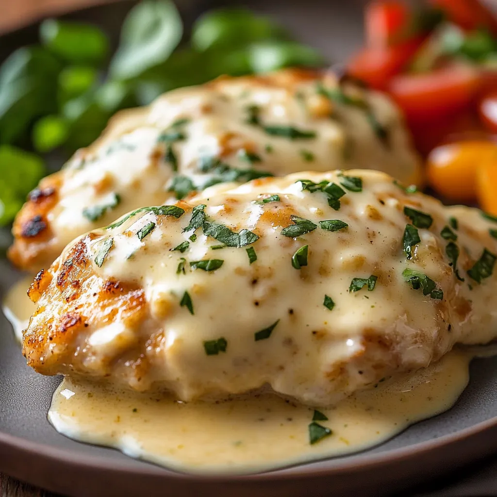 A plate of food with chicken and vegetables.